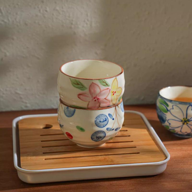 High-color Value Cooking Tea Around the Stove Creative Ceramic Teacups-4