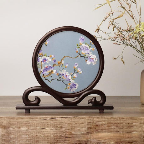 Creative Chinese Style Office Desk Handmade Embroidery Ornaments-23