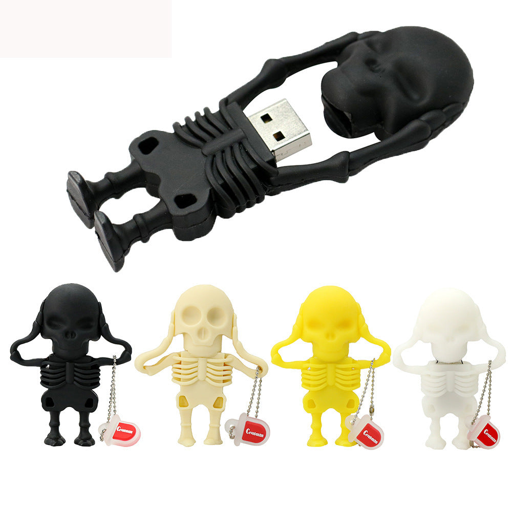 Personality Creative Cartoon Skull U Disk