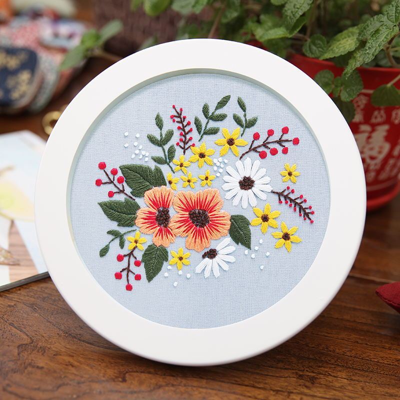 Lu Embroidery Hanging Painting Handmade Embroidery Material Package-6