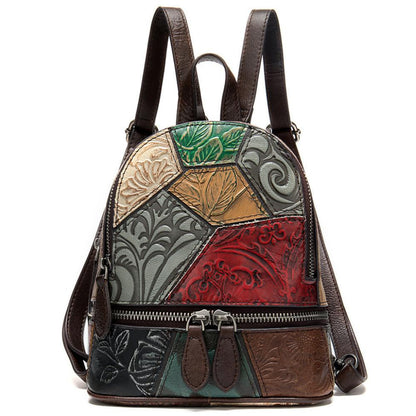 Personalized Fashion Leather Backpack Casual Backpack