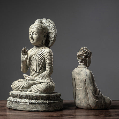 Chinesische Zen Buddha Ornament Home Wohnzimmer Eingangsbüro Schreibtisch