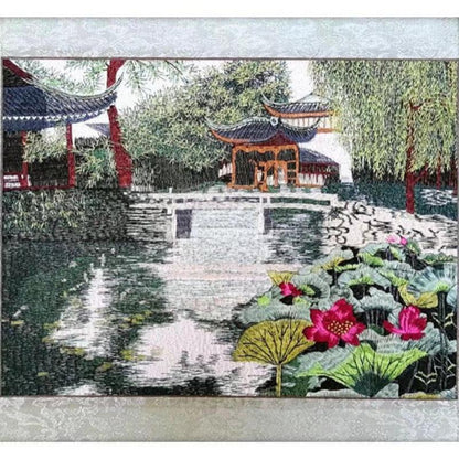 Classic Landscape Embroidery Decorative Painting-4