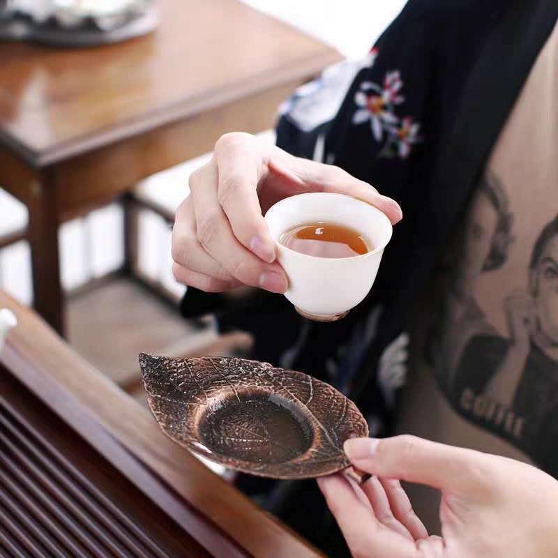 Alloy Tea Cup Insulation Coaster Accessories