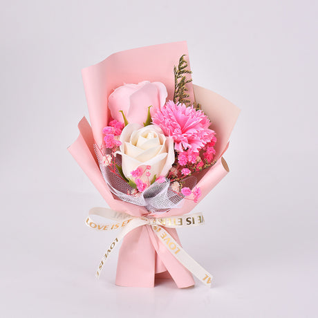Teacher's Day Carnation Rose Simulation Soap Flower