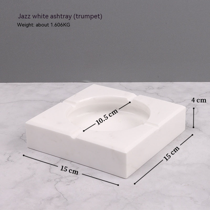 Modern Minimalist Marble Ashtray Creative Personality