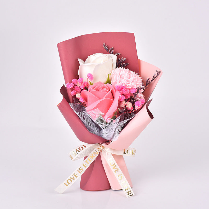 Lehrertag Nelke Rose Simulation Seifenblume
