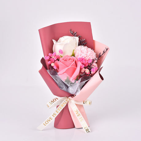 Teacher's Day Carnation Rose Simulation Soap Flower