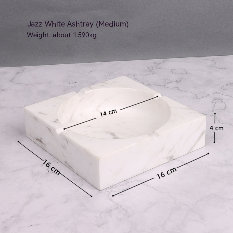 Modern Minimalist Marble Ashtray Creative Personality