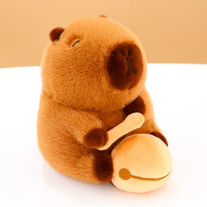 Chinese Popular Dolls Super Calm Water Capybara Plush Dolls-4