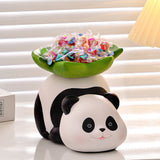 Panda Entrance Storage Tray Living Room Decoration-1