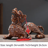 Decoration A Pair Bringing Fortune Feng Shui Living Room Entrance Shop Office Decorations