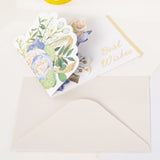 Creative Flower Teacher's Day Stereoscopic Greeting Cards Blessing Card