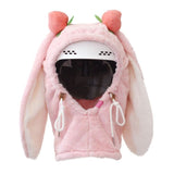 Ski Head Cover Face Mask Ski Hat Cover Decorative Ears