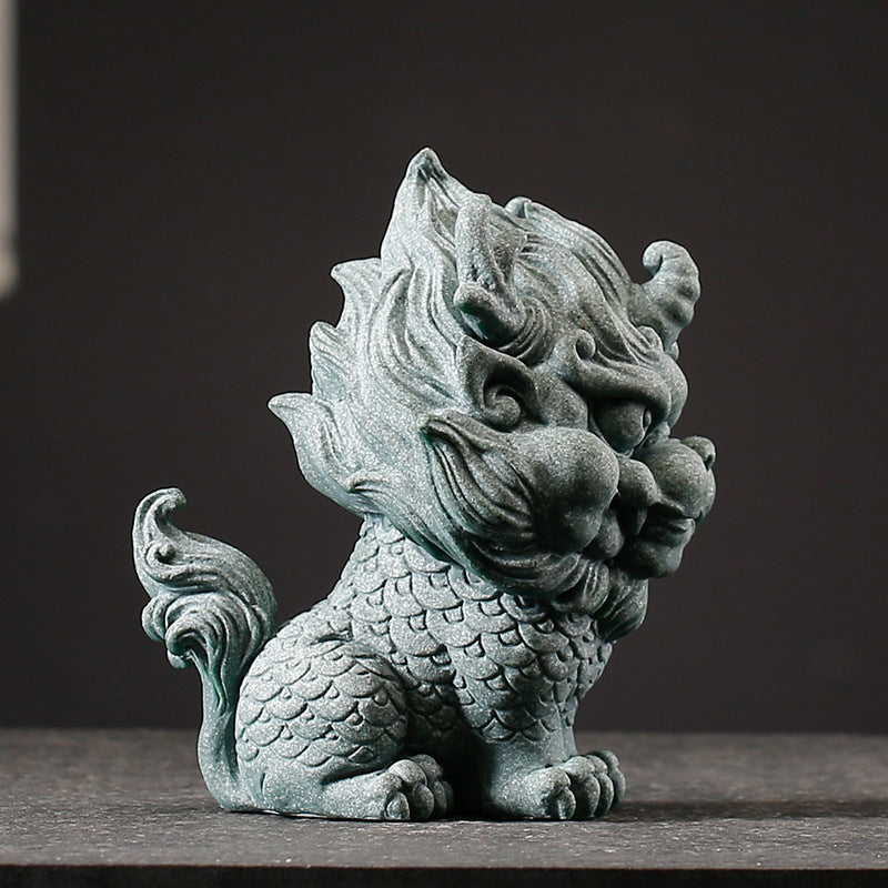 Home Creative Stone Lion House Dekorationen Ornamente