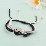 Chinese Style Simple Student All-match Black And White Clavicle Chain Bracelet