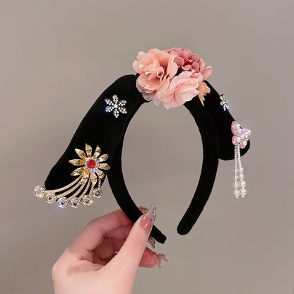 Chinese Style Princess Hair Accessories Tassel Headband