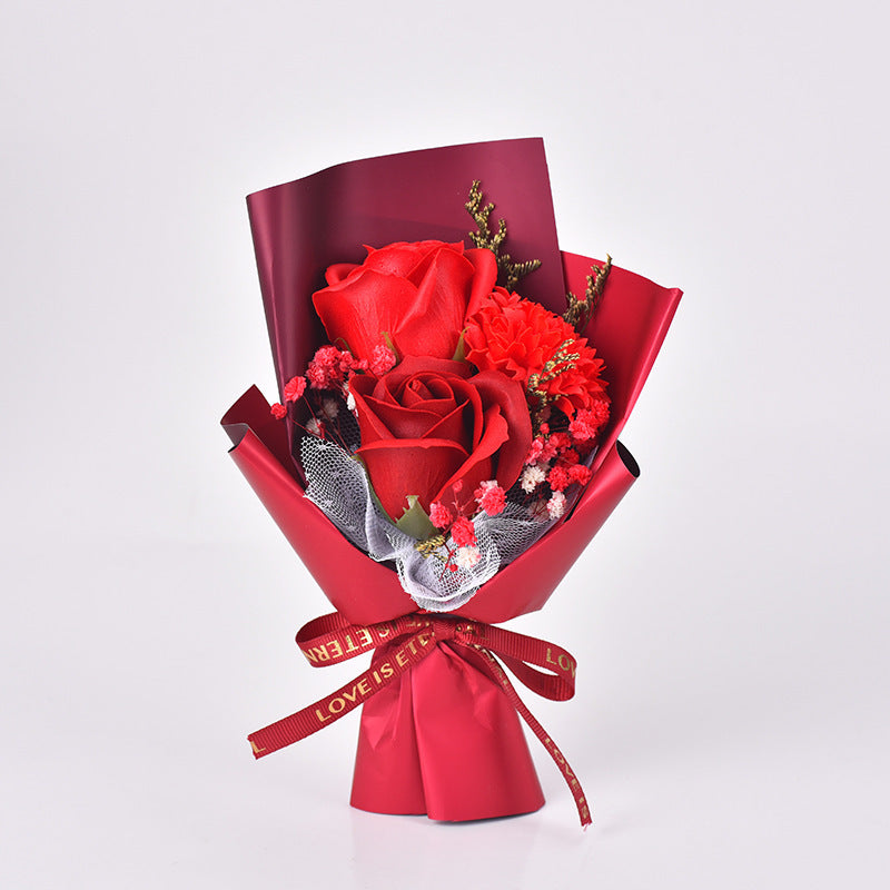 Lehrertag Nelke Rose Simulation Seifenblume