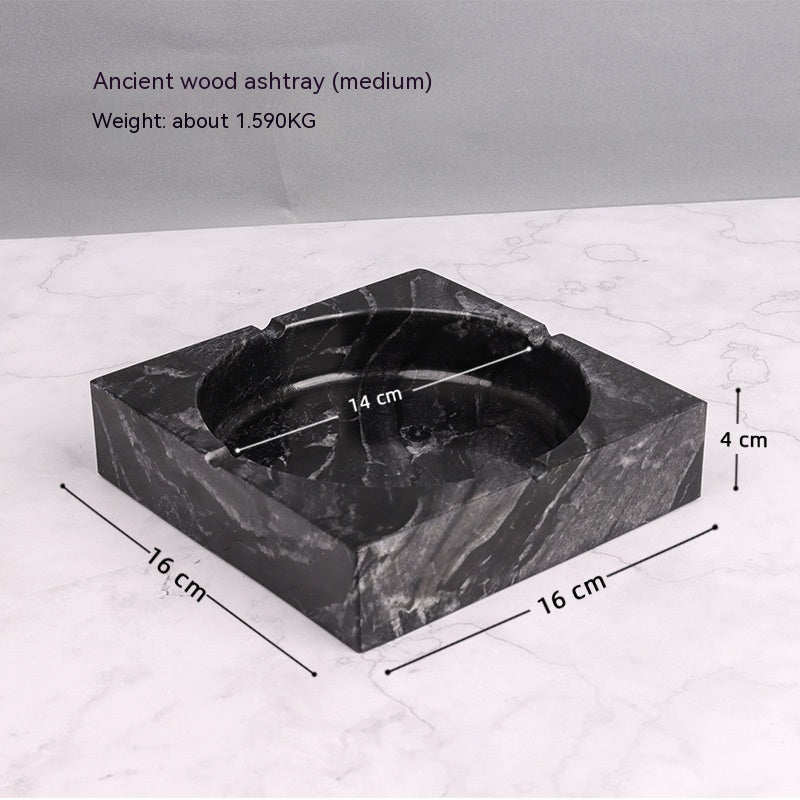 Modern Minimalist Marble Ashtray Creative Personality