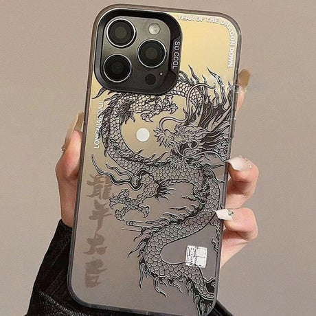 iPhone Series Chinese Dragon Mobile Phone Case-3