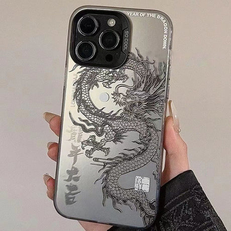 iPhone Series Chinese Dragon Mobile Phone Case-4