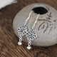 Chinese Knot Silver Earrings Vintage Style Jewelry Gift for Women-video