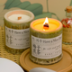 Indoor Long Lasting Bamboo Cup Scented Candle Valentine's Day Ambiance Gift