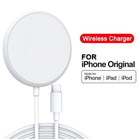 Portable 15W Magnetic Wireless Fast Charger for Smartphones-video