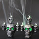 Halloween Skull Candle Light Ornaments with LED Glow-video