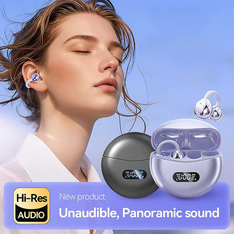 M79 Ear Clip Wireless Headphones High Sound Quality Long Battery Life-video